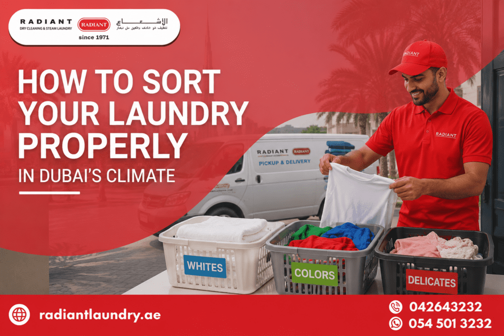How to Sort Your Laundry Properly in Dubai’s Climate